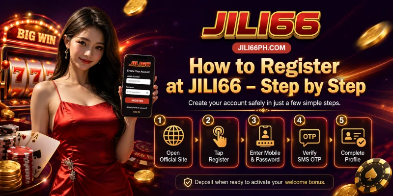 how to register at jili66 step by step