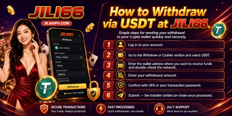 how to withdraw via usdt at jili66
