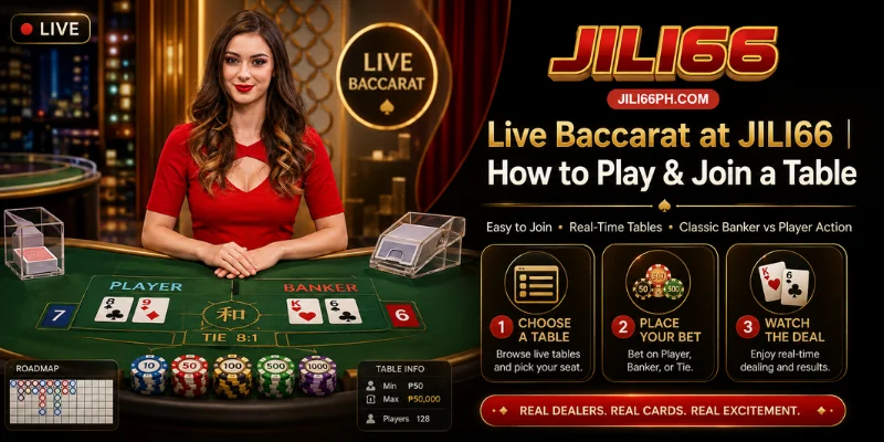 live baccarat at jili66