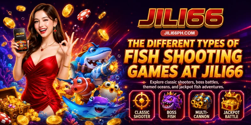 the different types of fish shooting games at jili66