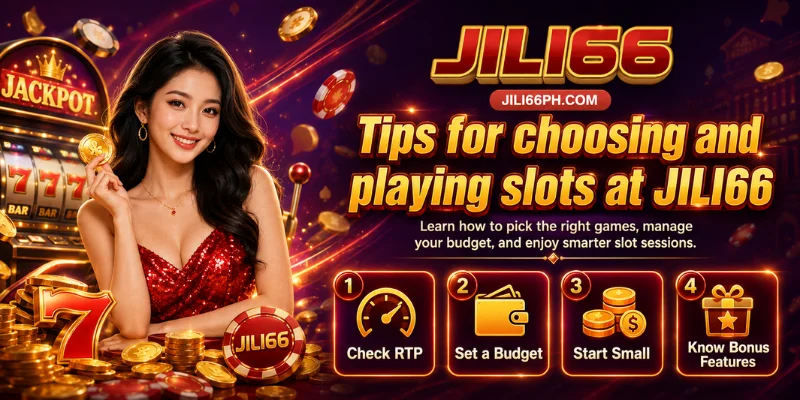 tips for choosing and playing slots at jili66